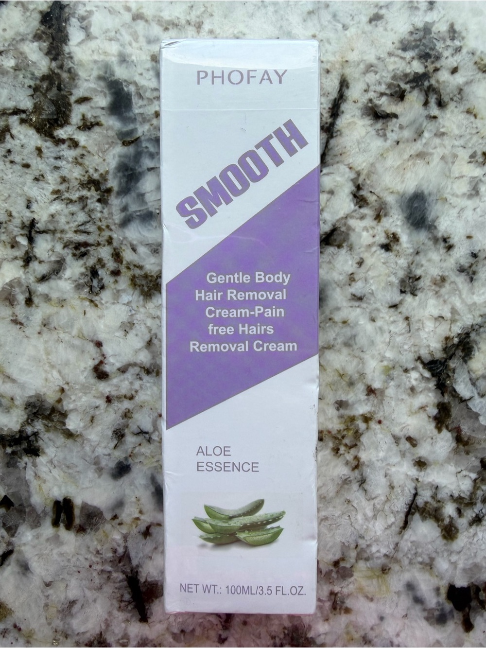 PHOFAY Smooth Gentle Body Hair Removal Cream Pain free Aloe based skincare